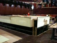 royal albert hall main lift to stage area refurb